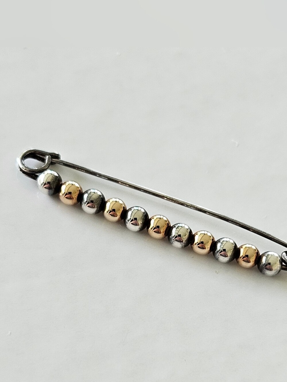 14 Kt TIFFANY & CO Brooch, 14kt Gold & Silver Tiffany Pin, Vintage TIFFANY - Picture 4 of 5